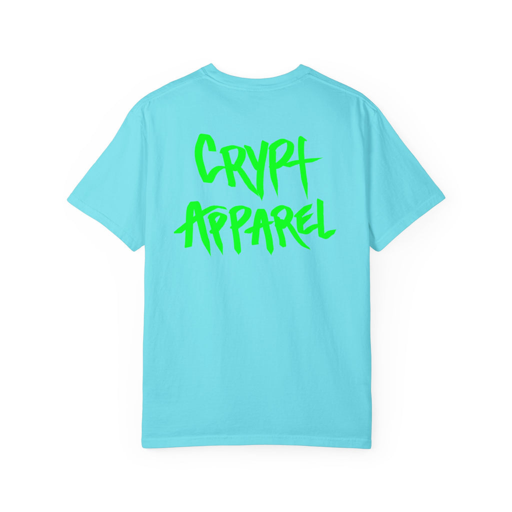 Crypt Apparel Bitcoin inspired T-Shirt | Crypto Graphic Tee, White Paper Text