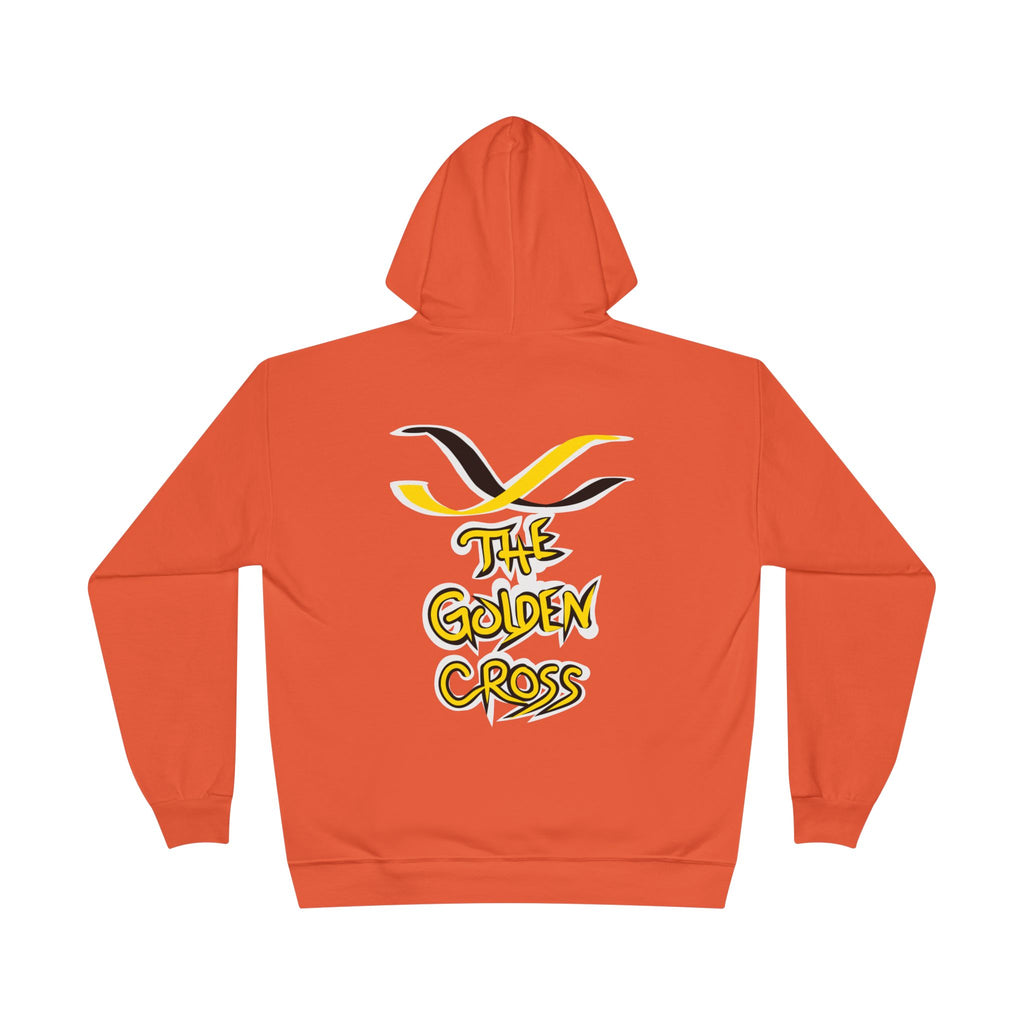 Golden Cross Bull Market Hoodie — 'Crypt Apparel' Crypto Trading Graphic Pullover