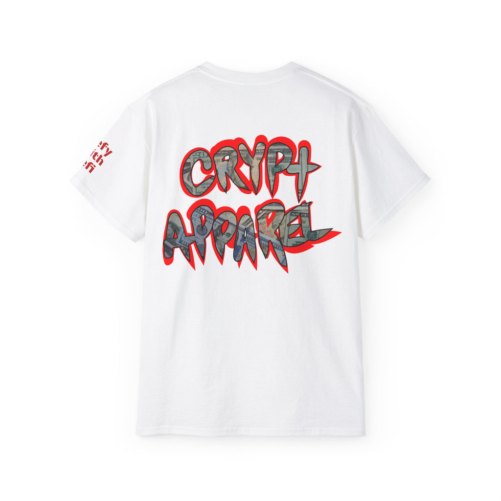 Defy With DeFi Crypto Inspired Tee | Crypt Apparel Graphic T Shirt