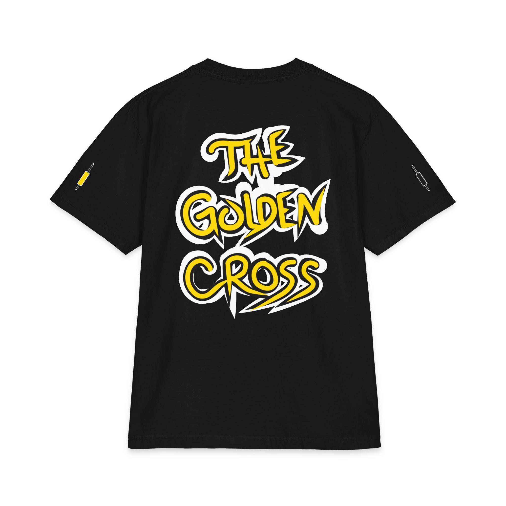 Golden Cross Bull Market T-Shirt — Crypt Apparel Est. 2021 Graphic Tee