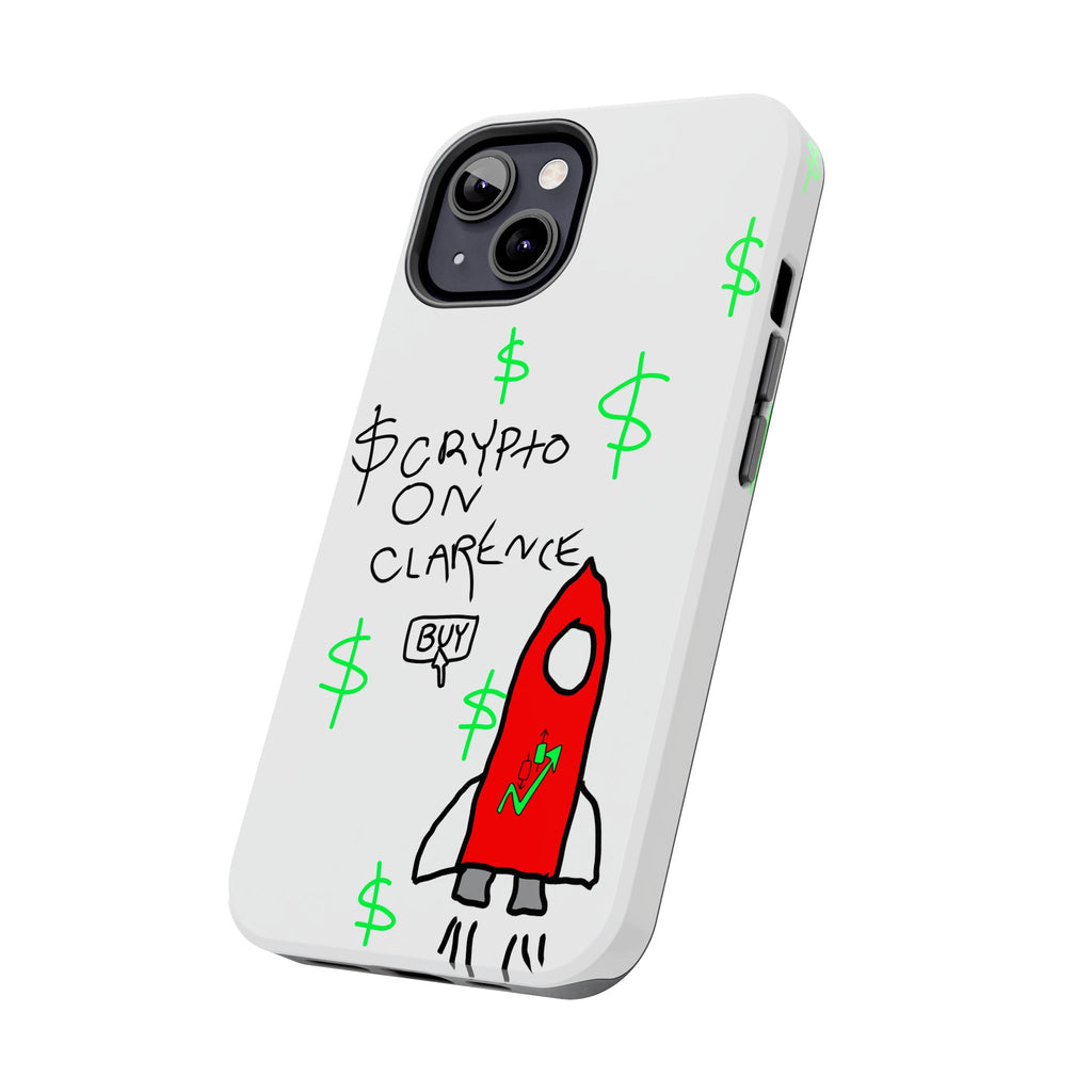 Crypto On Clarence Phone Case — Crypt Apparel Degen Design