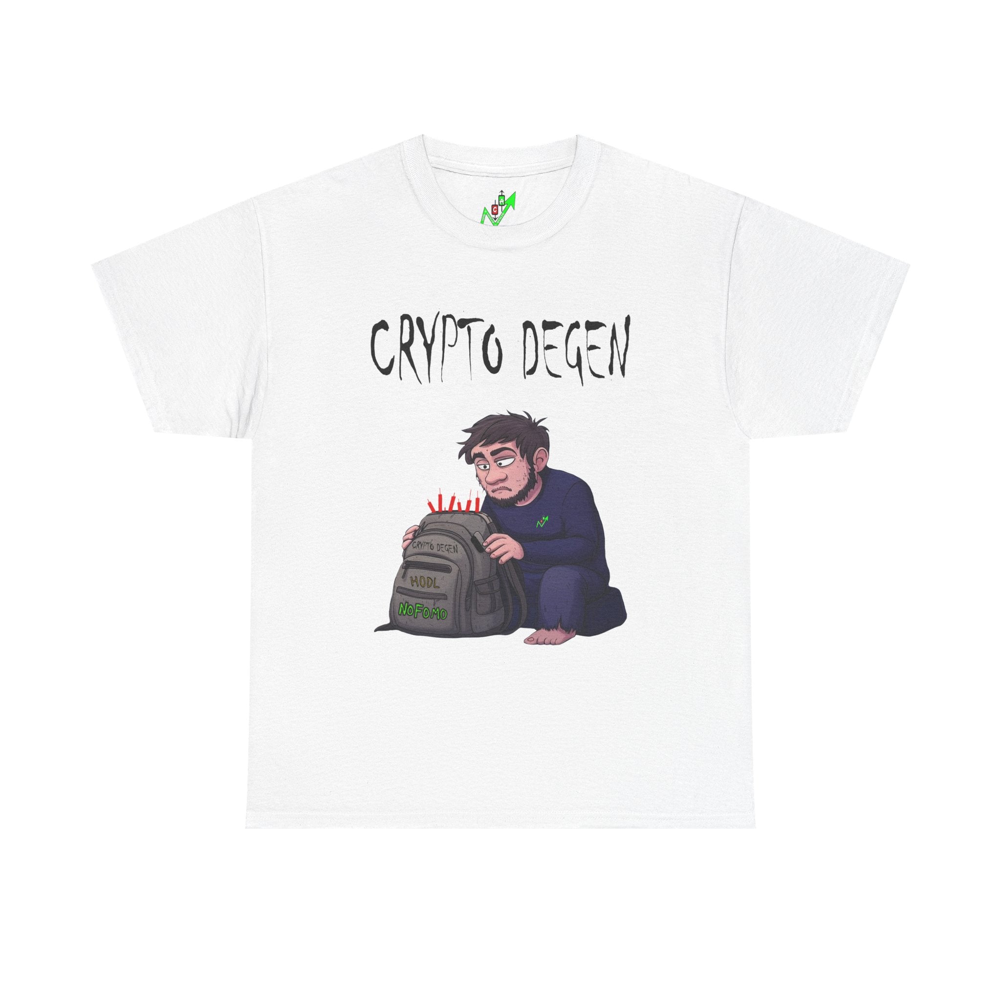 Crypto Degen T-Shirt — Crypt Apparel Graphic Tee