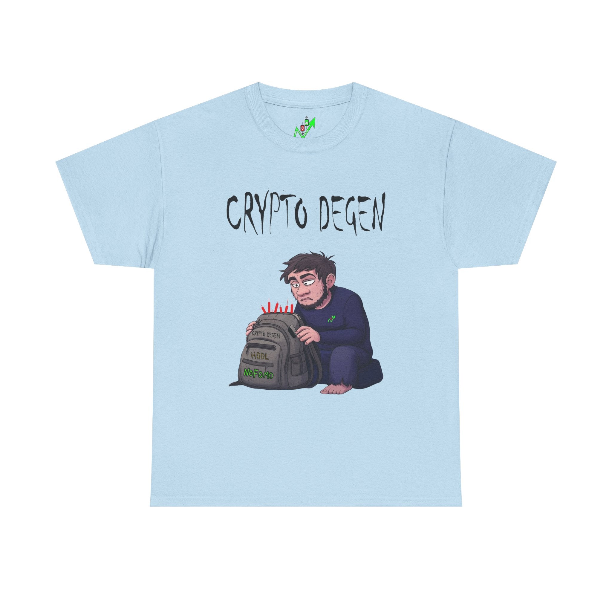 Crypto Degen T-Shirt — Crypt Apparel Graphic Tee