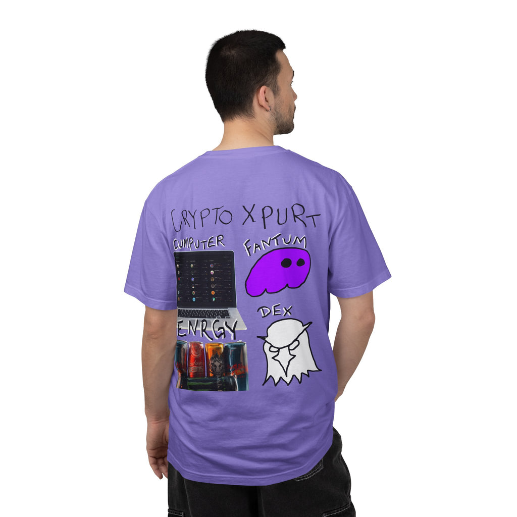 Crypto Meme T-Shirt — 'Meme Coin' Hand-Drawn Crypto Art Tee