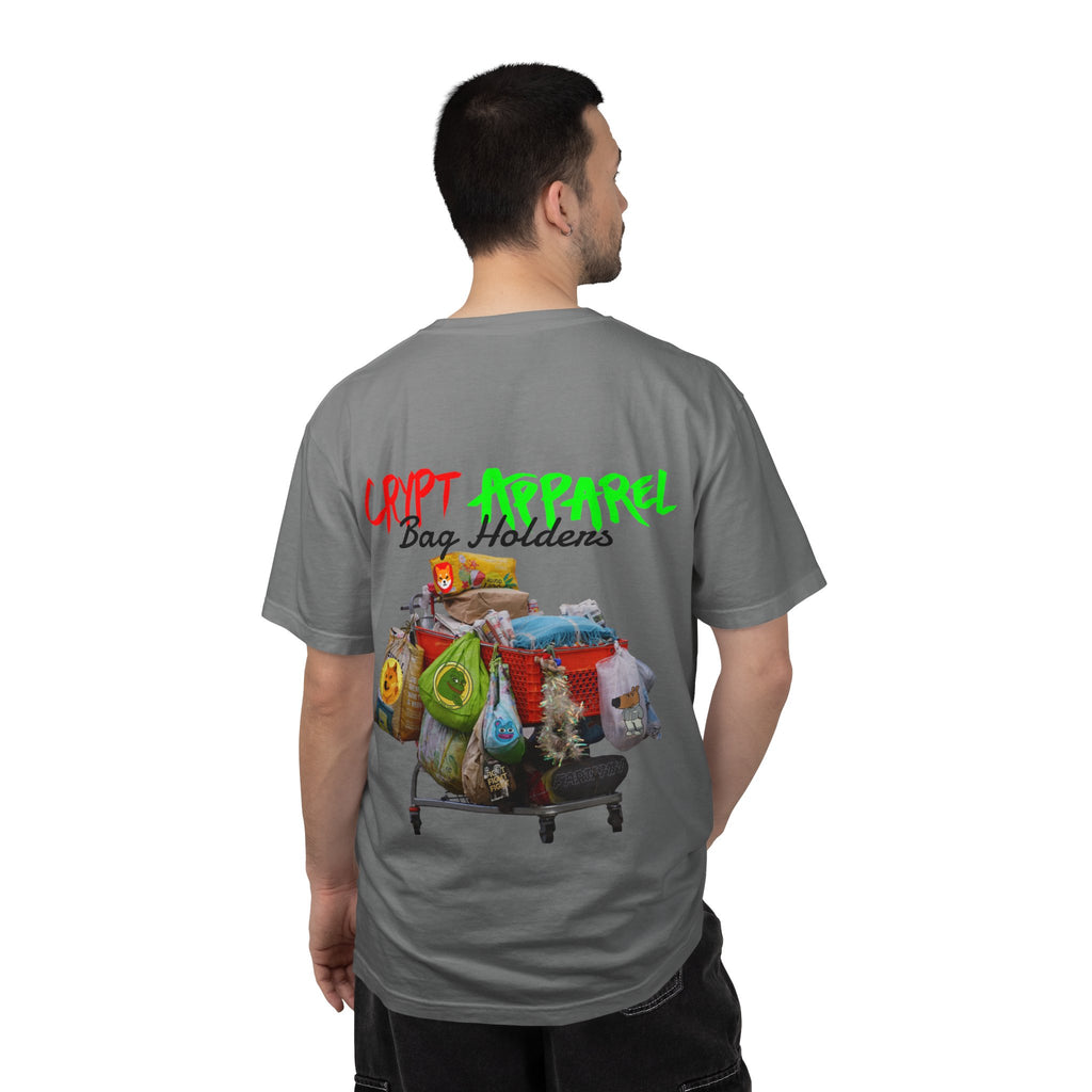 Bag Holders Crypto T-Shirt — 'Crypt Apparel' Graphic Tee