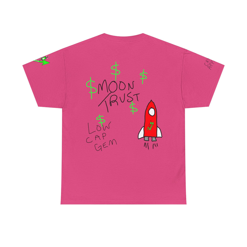 Crypto on Clarence Tee — "Crypt Apparel" / "crypto illiterate" Graphic Shirt