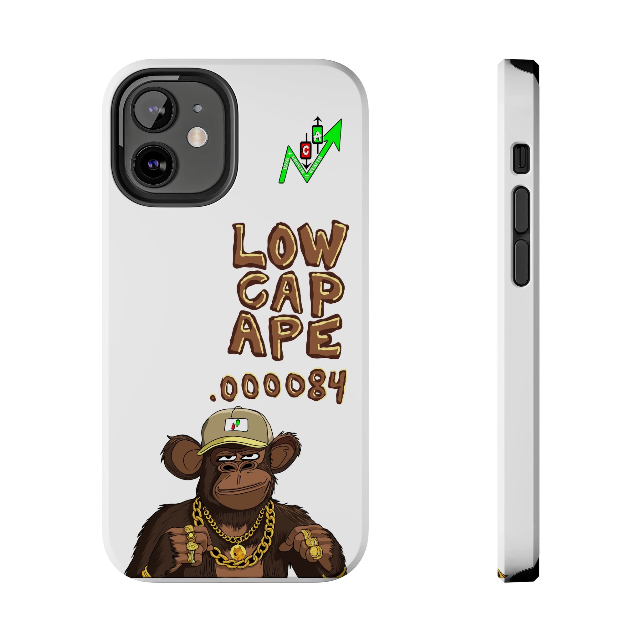 Low Cap Ape Phone Case — Crypto Ape Tough Phone Cover