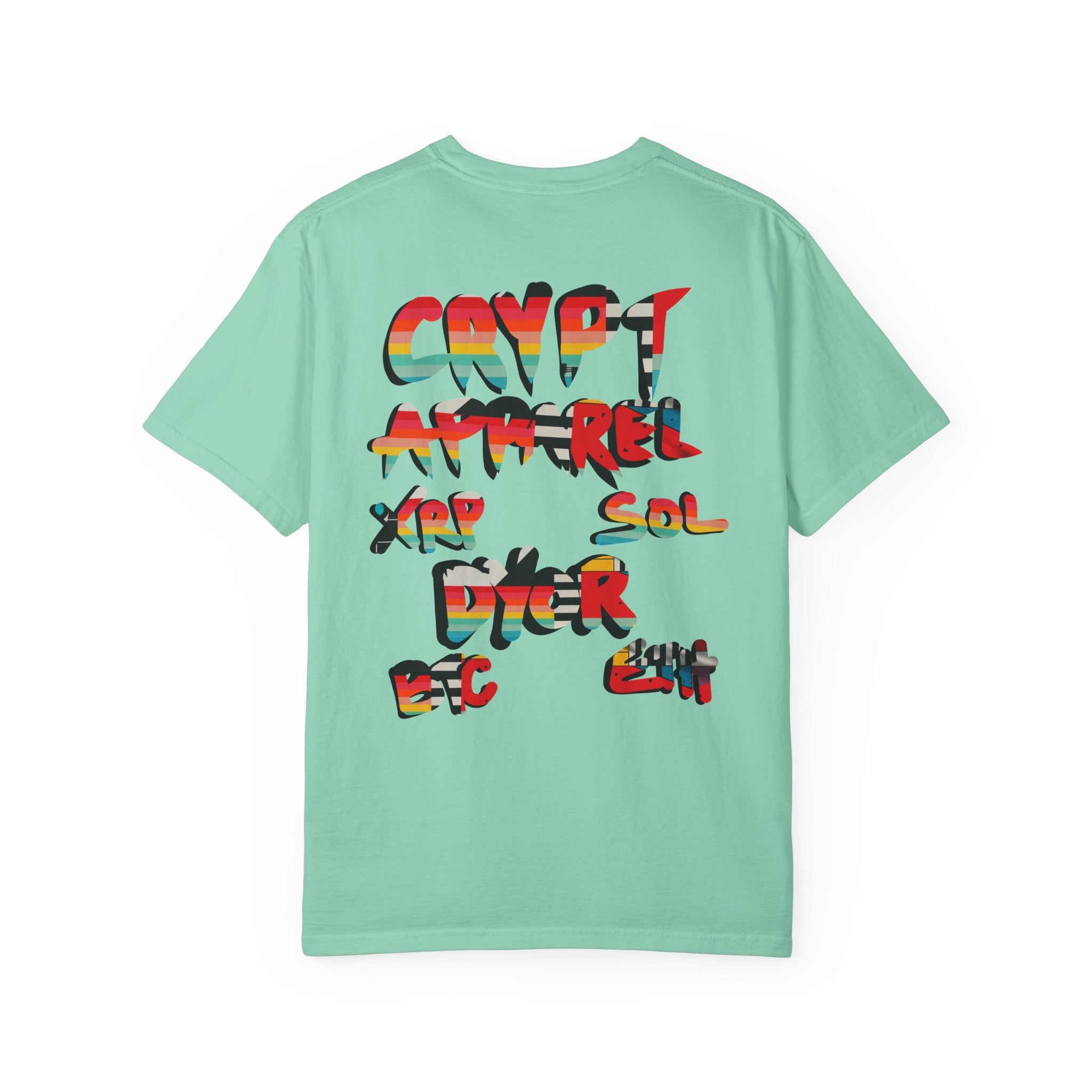 Urban Jungle Crypto Collage T-Shirt | Crypt Apparel Graphic Streetwear