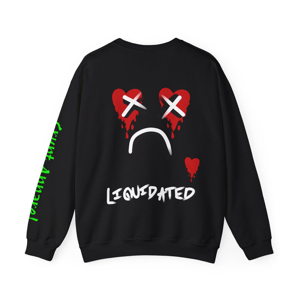 Crypto Rekt Portfolio Crewneck Sweatshirt | Crypt Apparel Streetwear Graphic