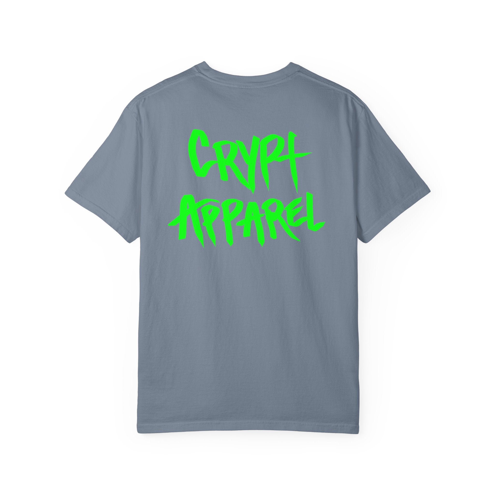 Crypt Apparel Bitcoin inspired T-Shirt | Crypto Graphic Tee, White Paper Text