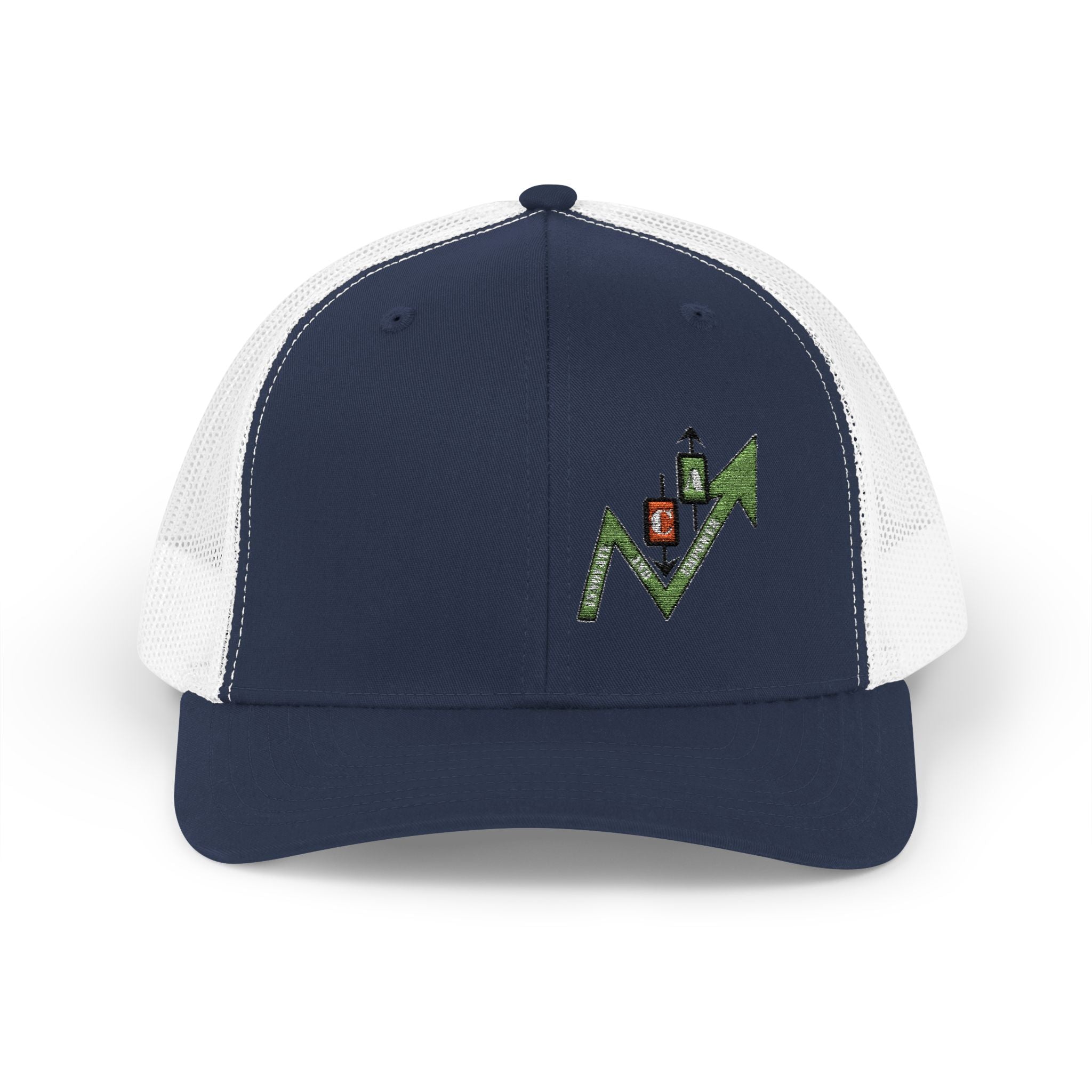 Crypt Apparel Arrow Logo Snapback Cap – Stock Market Trader Trucker Hat