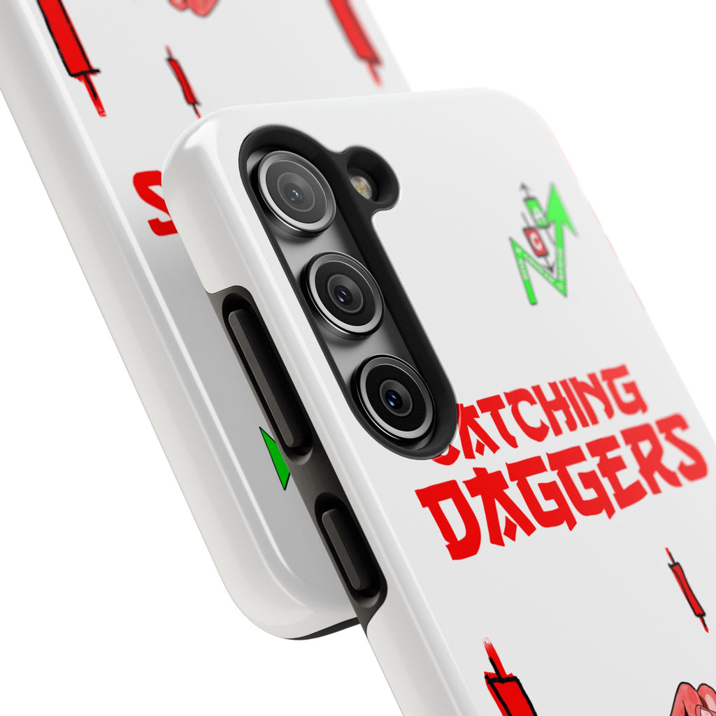 Catching Daggers Tough Phone Case — Crypt Apparel Graphic Protective Cover