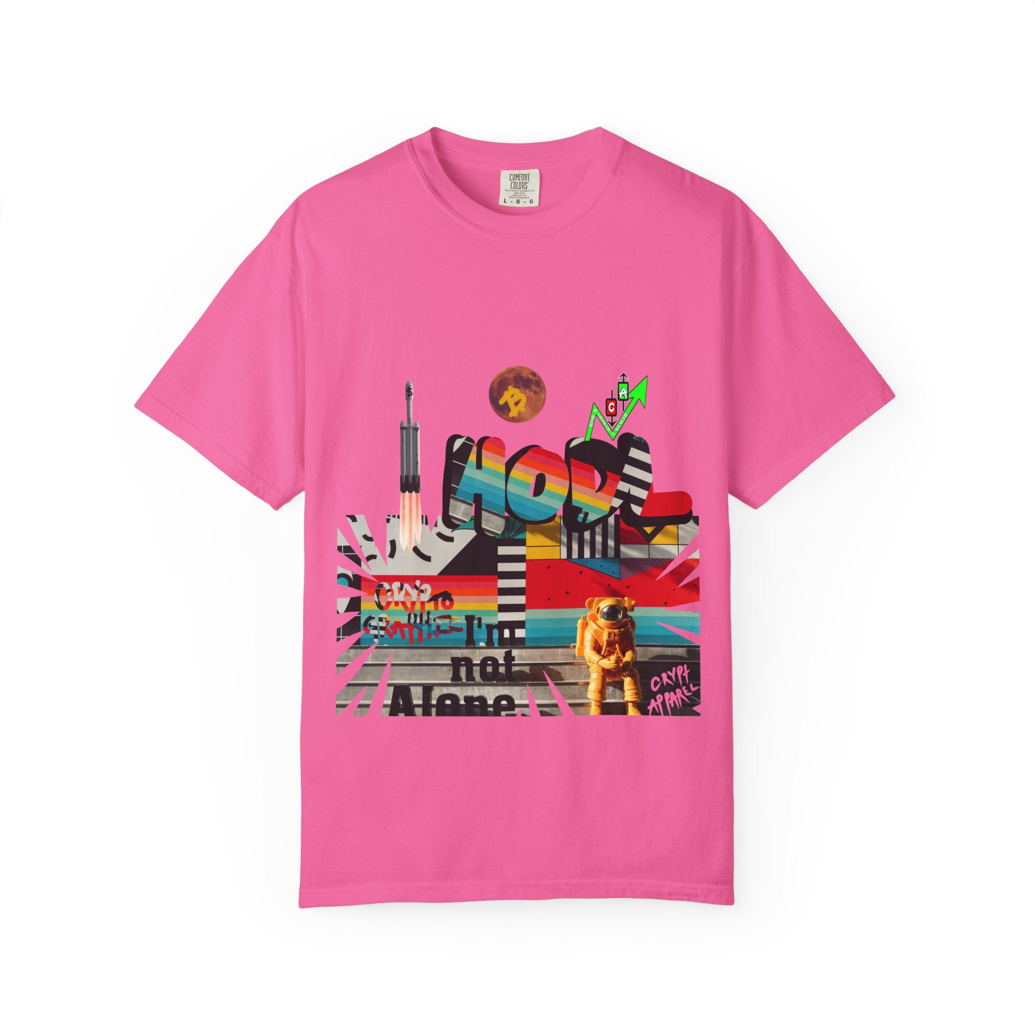 Urban Jungle Crypto Collage T-Shirt | Crypt Apparel Graphic Streetwear