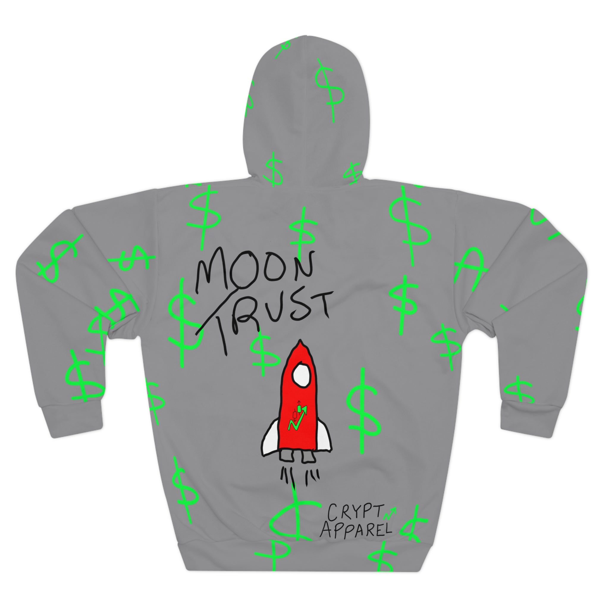Crypto on Clarence — "Crypt Apparel" Crypto illiterate All-Over Print