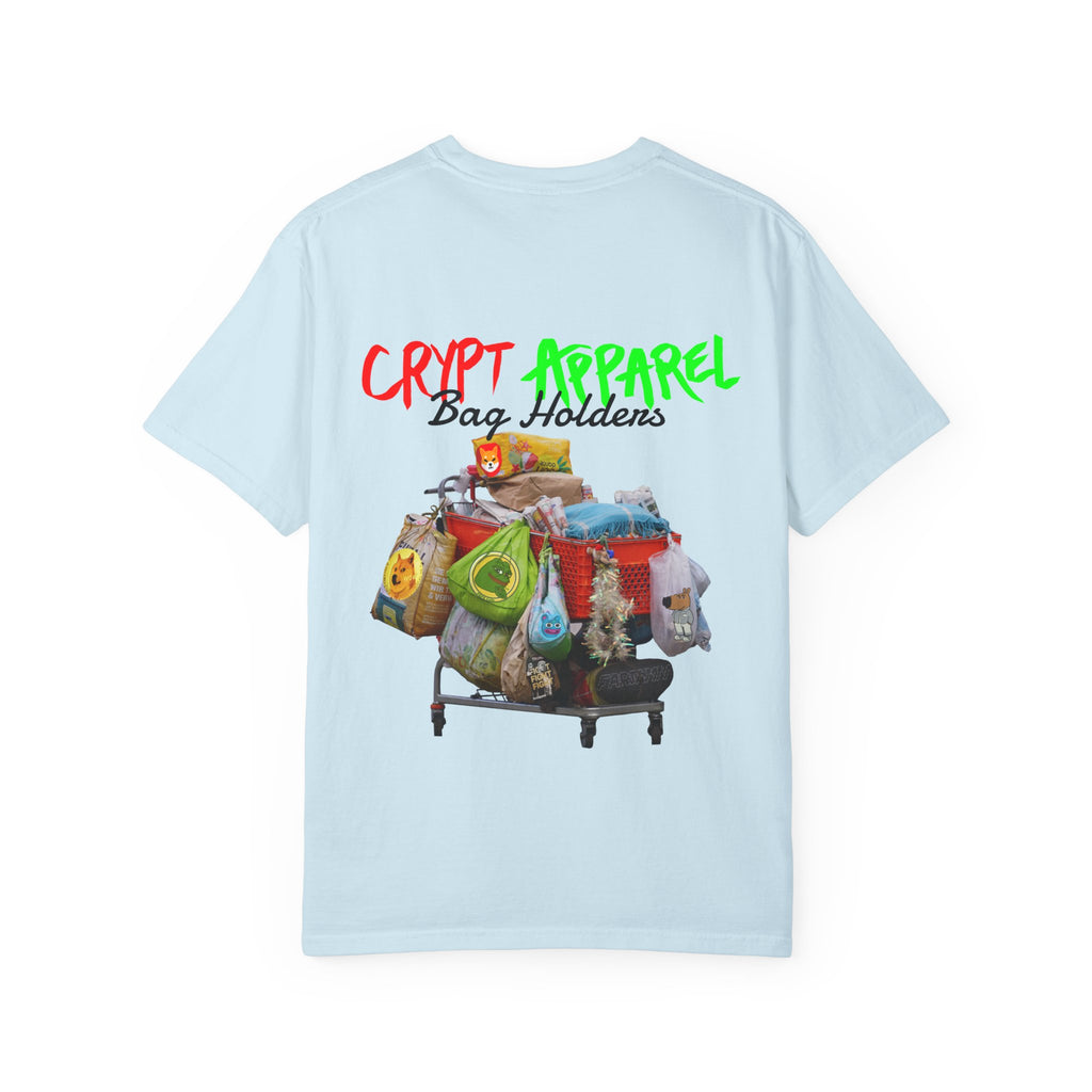 Bag Holders Crypto T-Shirt — 'Crypt Apparel' Graphic Tee