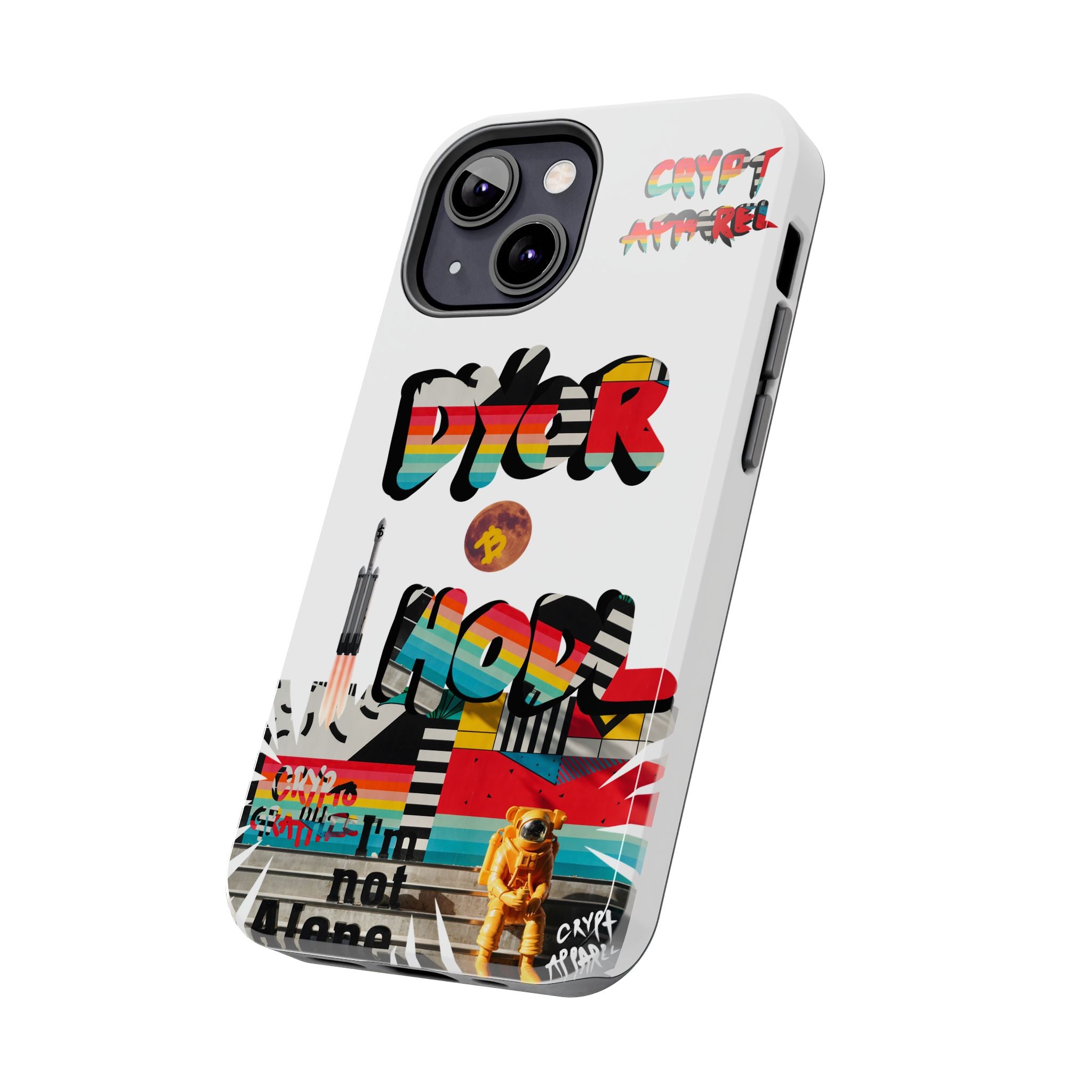 Urban Jungle Tough Phone Case — Crypt Apparel Collage Protective Cover