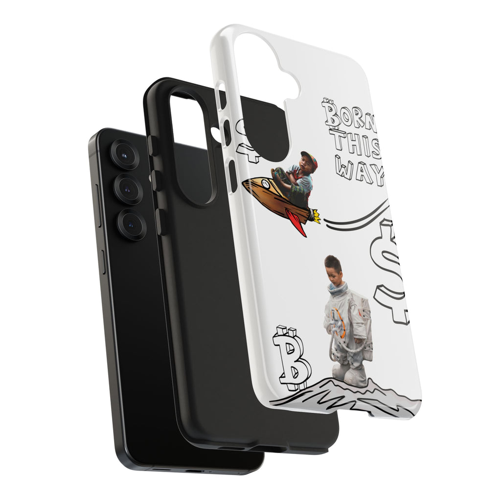 Born This Way Phone Case — "Crypt Apparel" Crypto Protective Case