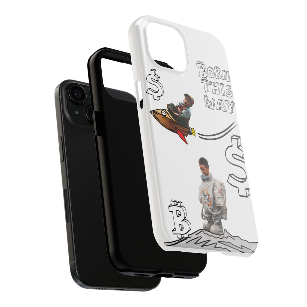 Born This Way Phone Case — "Crypt Apparel" Crypto Protective Case