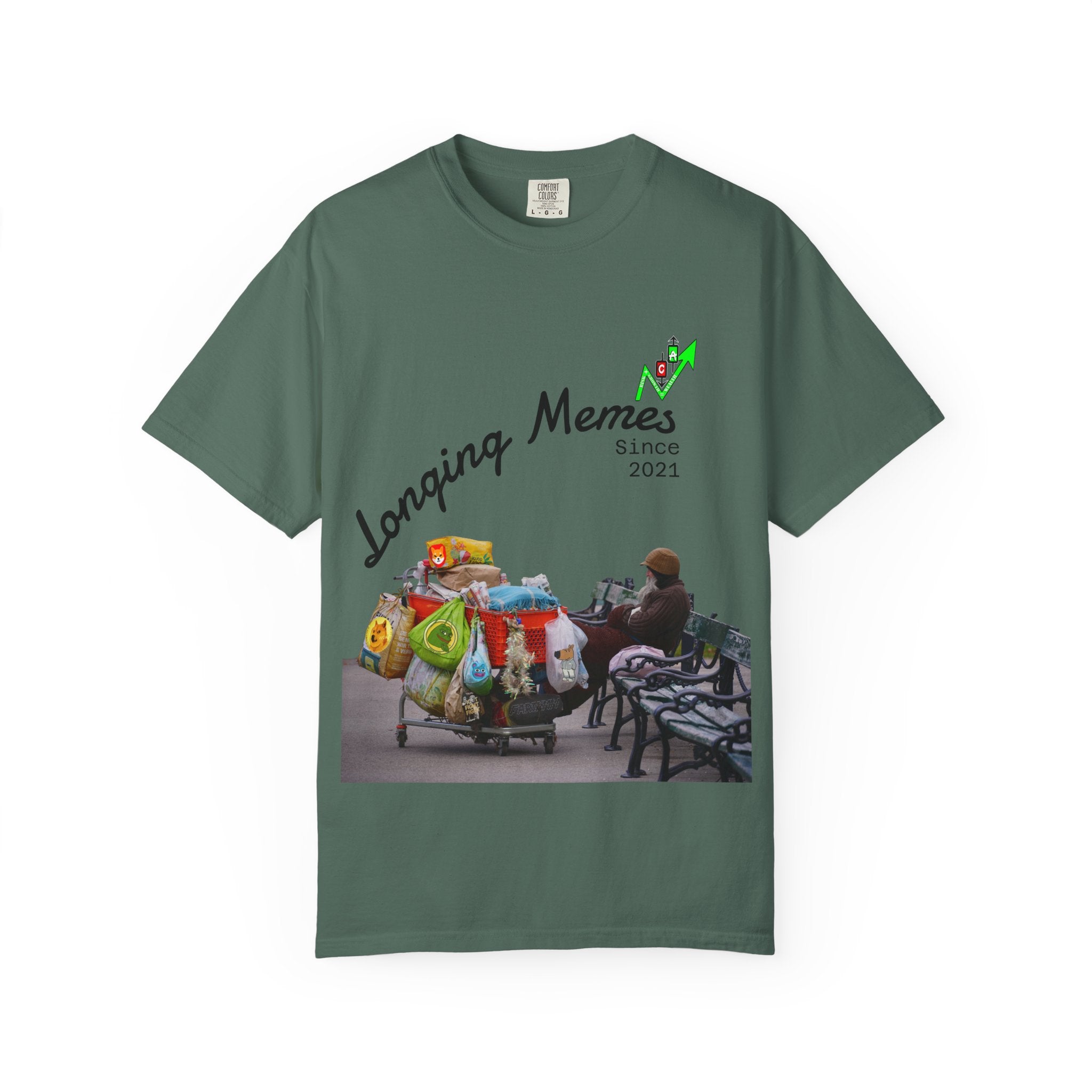 Bag Holders Crypto T-Shirt — 'Crypt Apparel' Graphic Tee