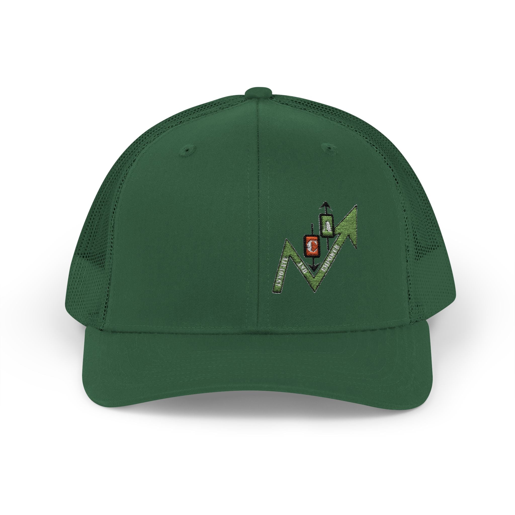 Crypt Apparel Arrow Logo Snapback Cap – Stock Market Trader Trucker Hat