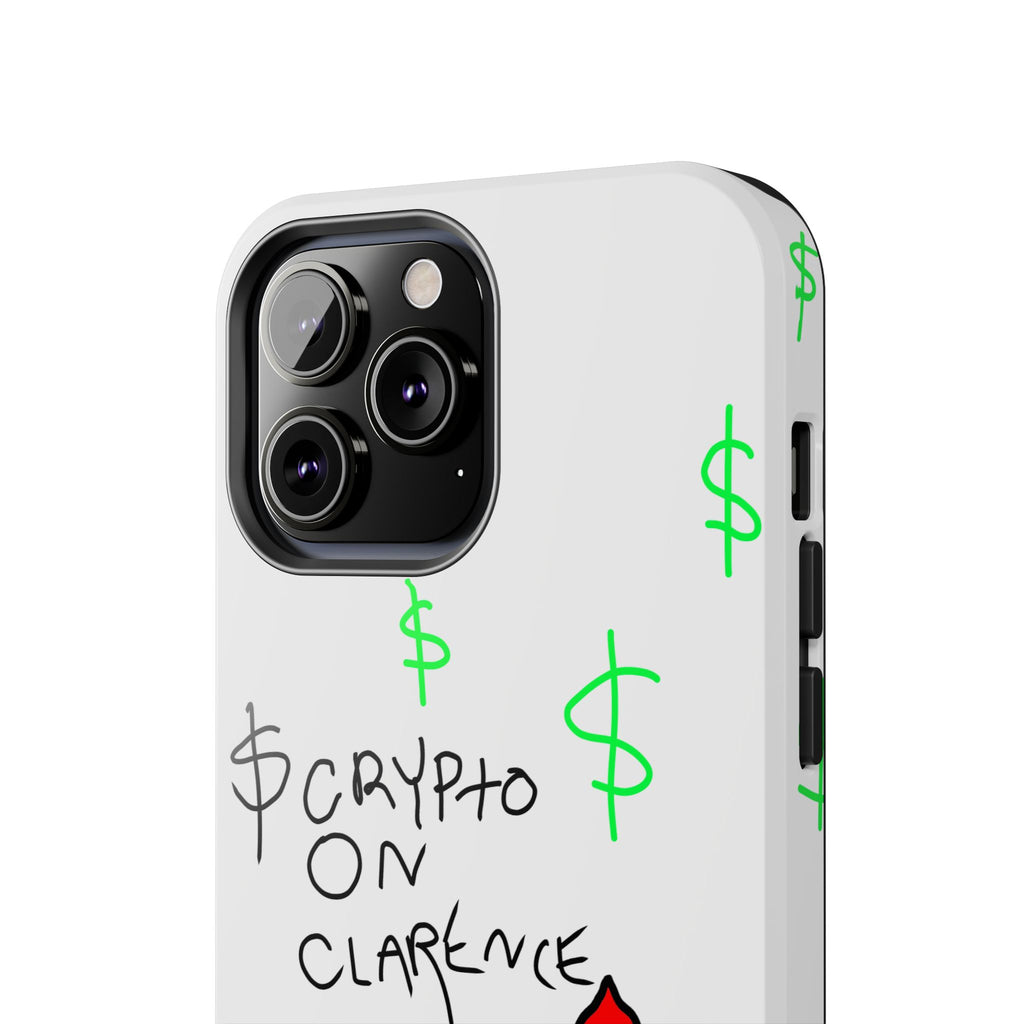 Crypto On Clarence Phone Case — Crypt Apparel Degen Design