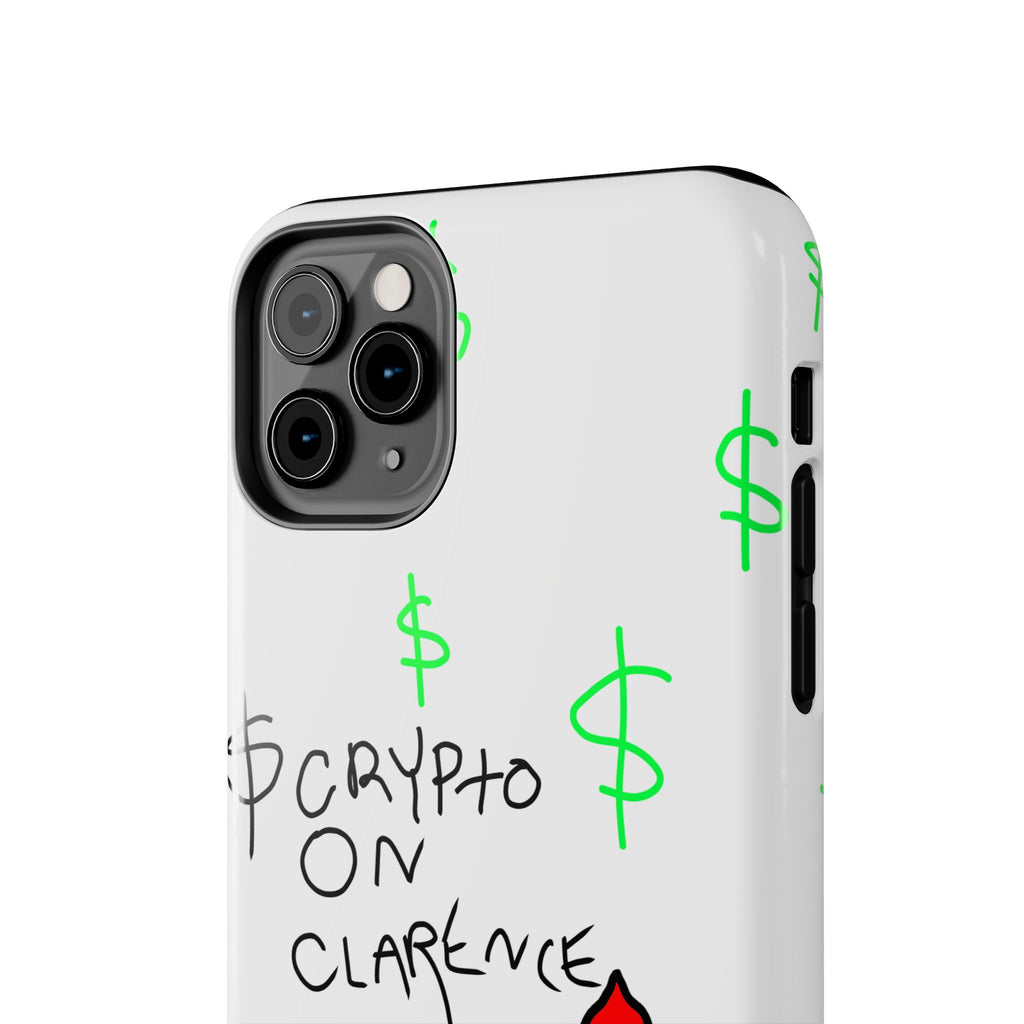 Crypto On Clarence Phone Case — Crypt Apparel Degen Design