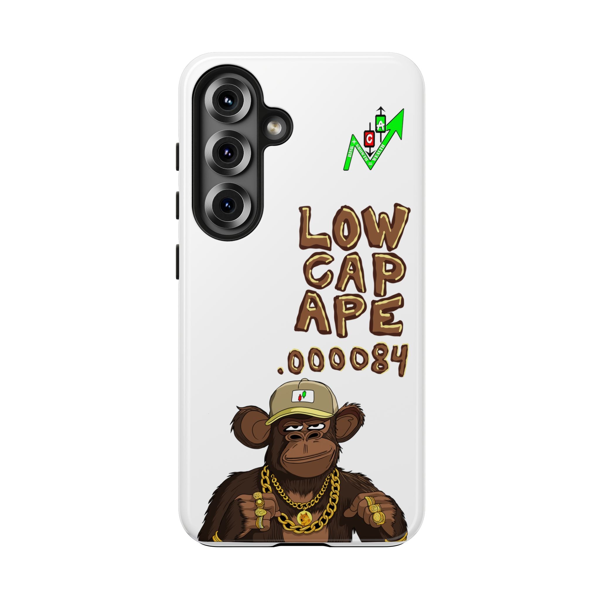Low Cap Ape Phone Case — Crypto Ape Tough Phone Cover