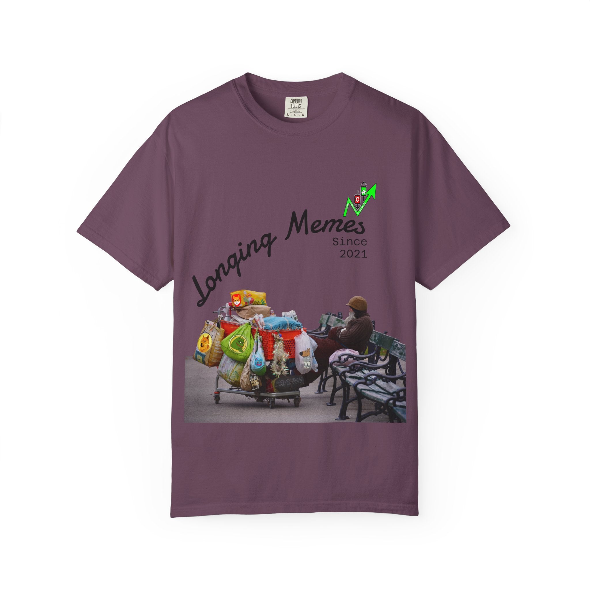 Bag Holders Crypto T-Shirt — 'Crypt Apparel' Graphic Tee