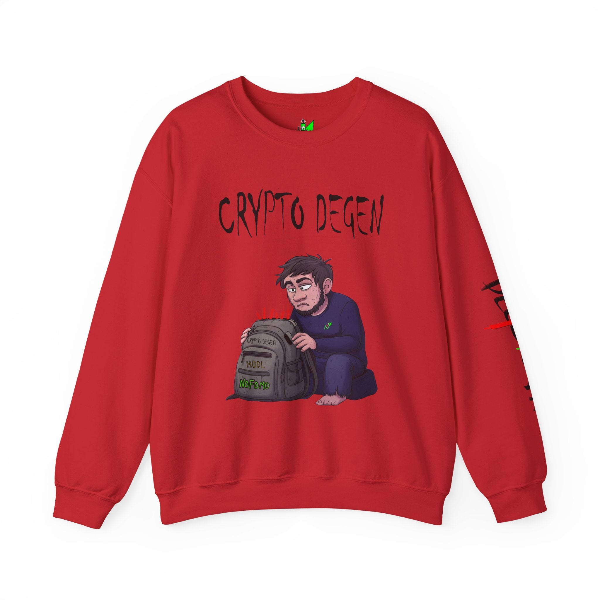 Crypto Degen Crewneck | Crypt Apparel
