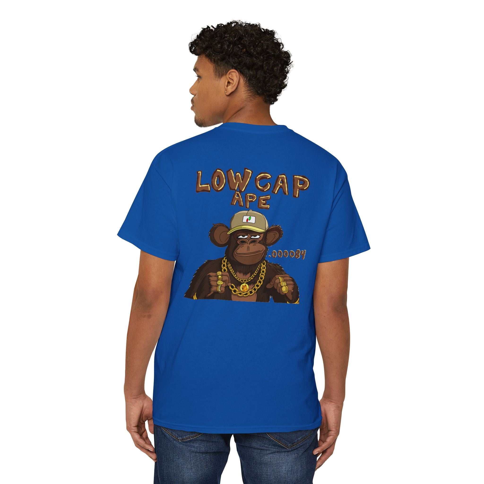 Low Cap Ape Graphic T-Shirt — Crytpt Apparel Streetwear