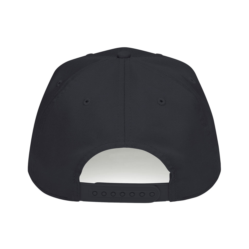 Born This Way graphic Mid Profile Baseball Cap | Crypt Apparel Bitcoin inspired art
