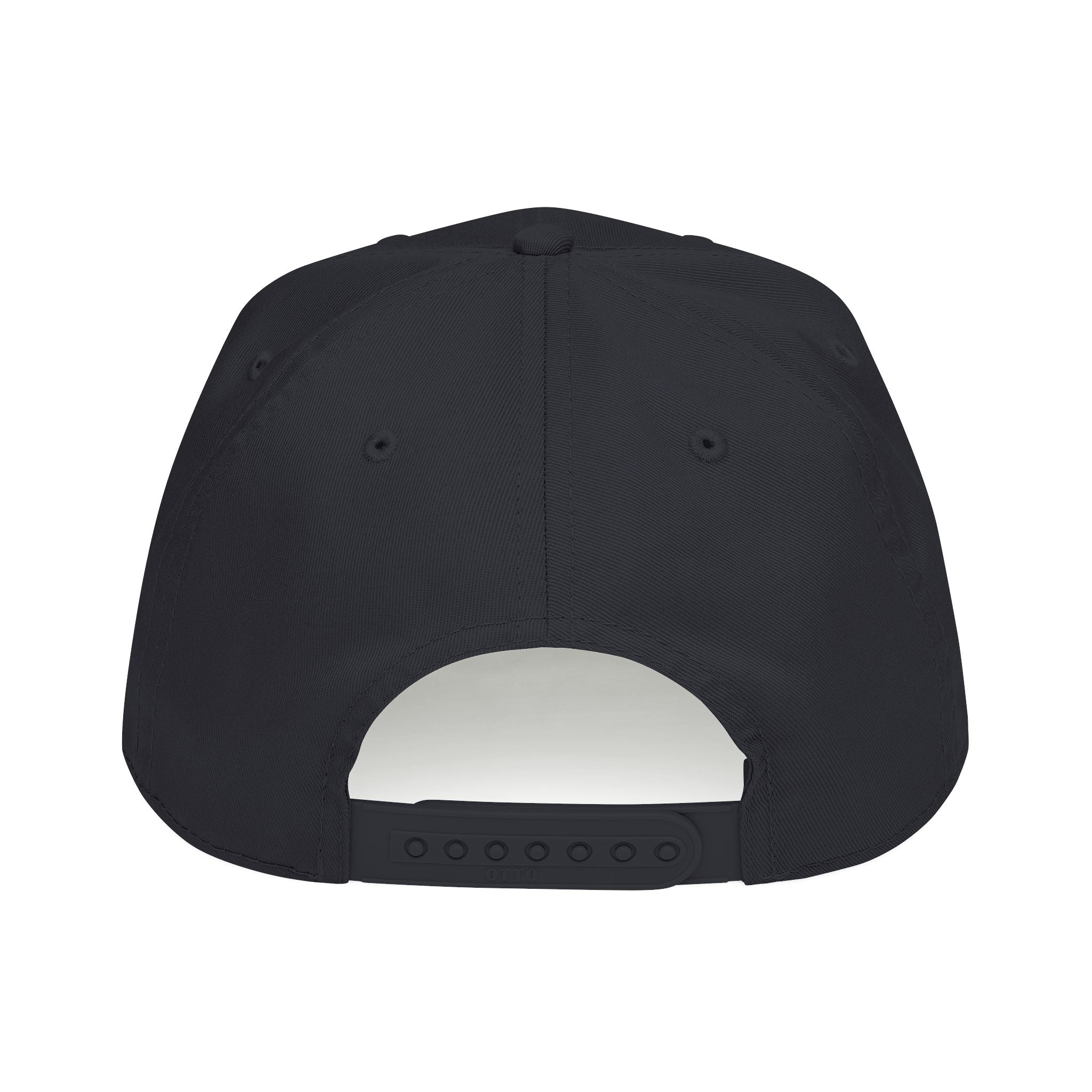 Born This Way graphic Mid Profile Baseball Cap | Crypt Apparel Bitcoin inspired art
