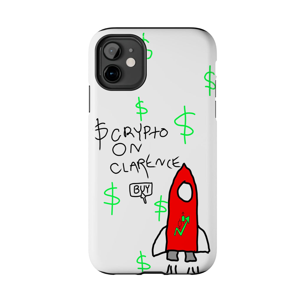Crypto On Clarence Phone Case — Crypt Apparel Degen Design