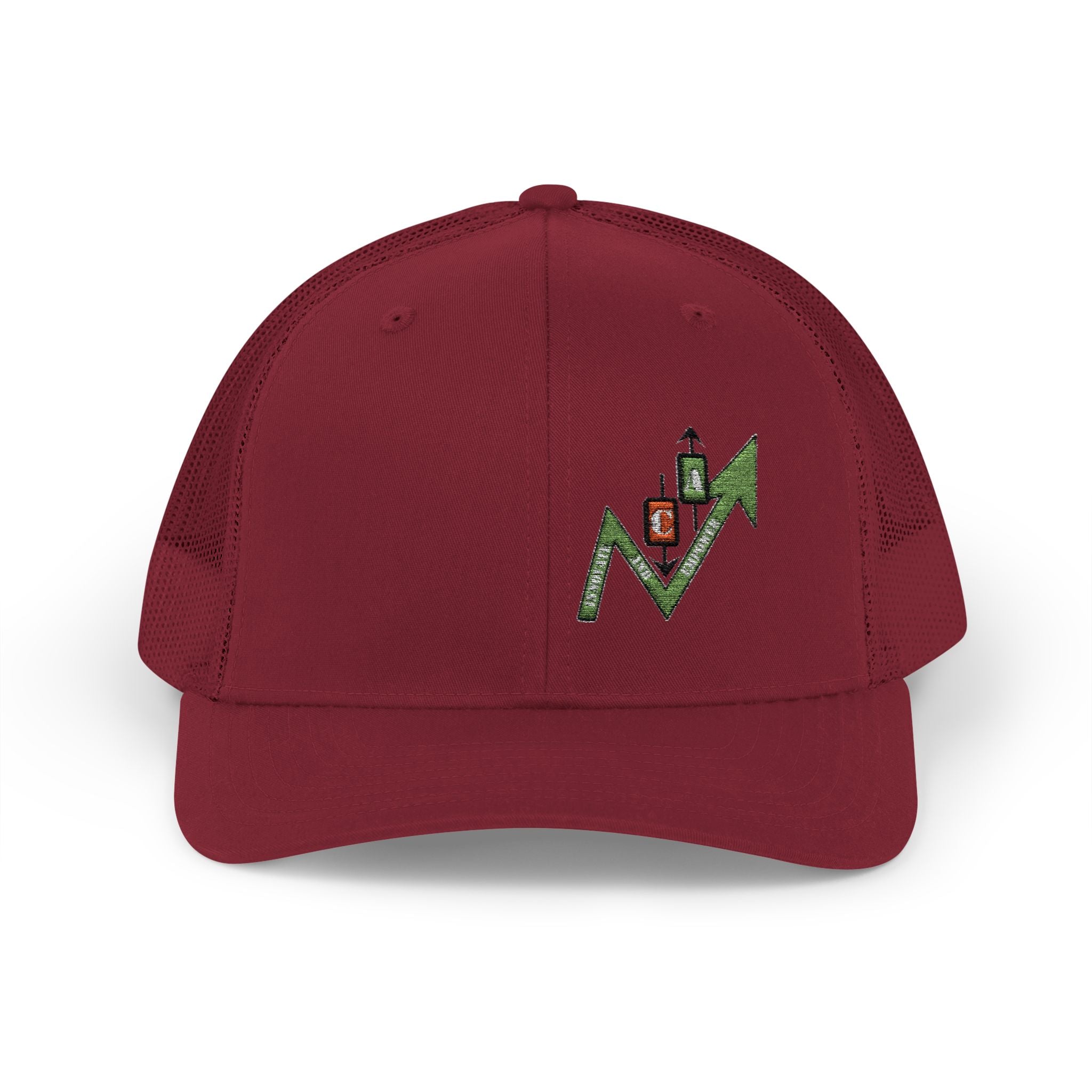 Crypt Apparel Arrow Logo Snapback Cap – Stock Market Trader Trucker Hat