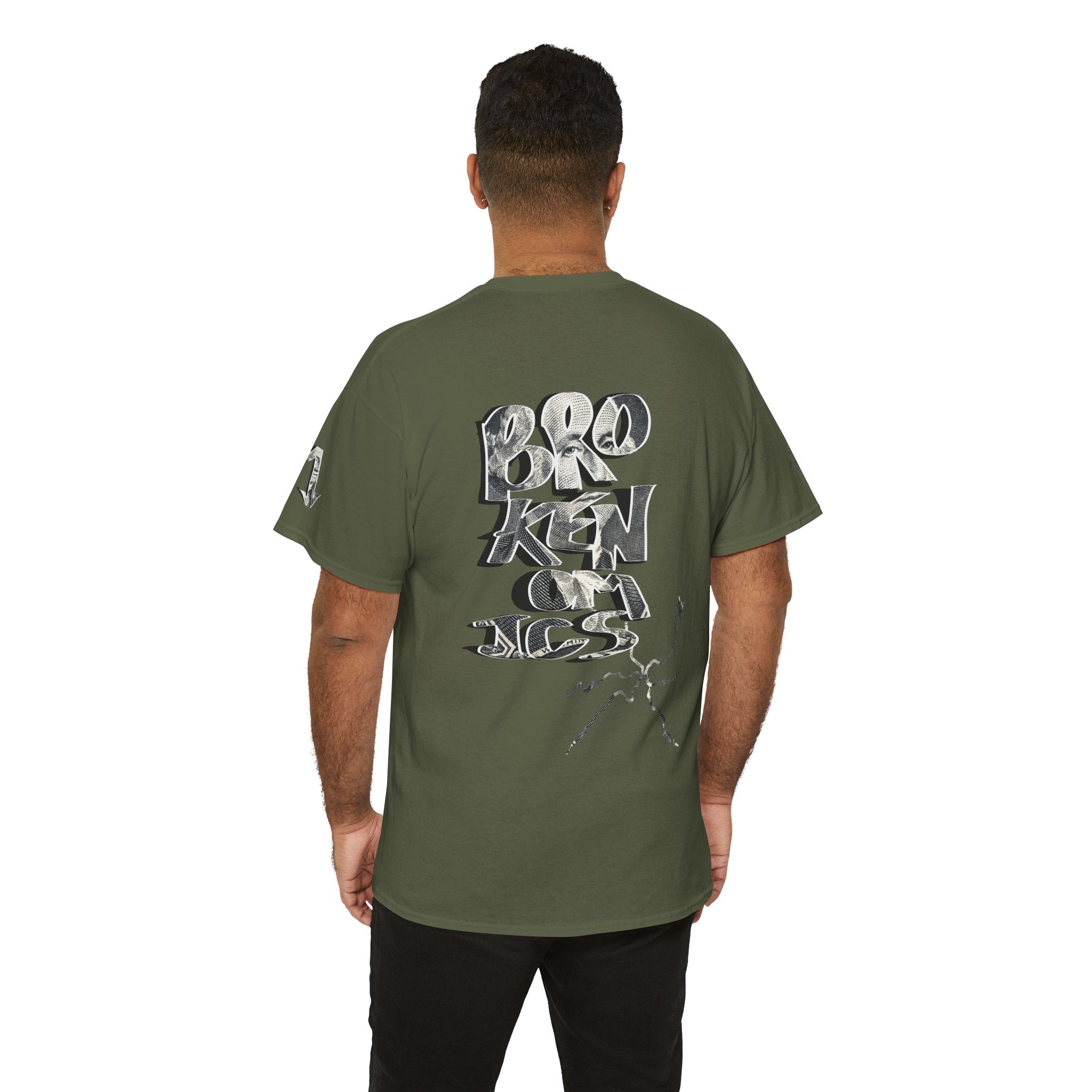 Brokenomics Crypto Graphic Tee — Straight to Zero trading tee "Crypt Apparel"
