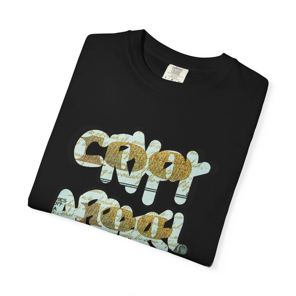 CA 100 Crypto Inspired T shirt | Crypt Apparel Unisex Garment-Dyed T-shirt