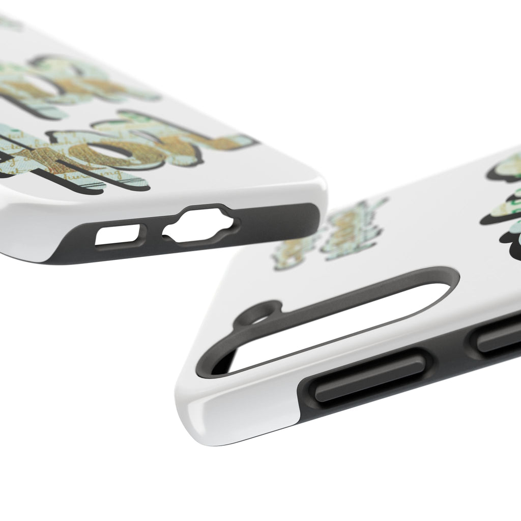 Tough Phone Case — Vintage Money Graffiti "Paper Hodl" Design