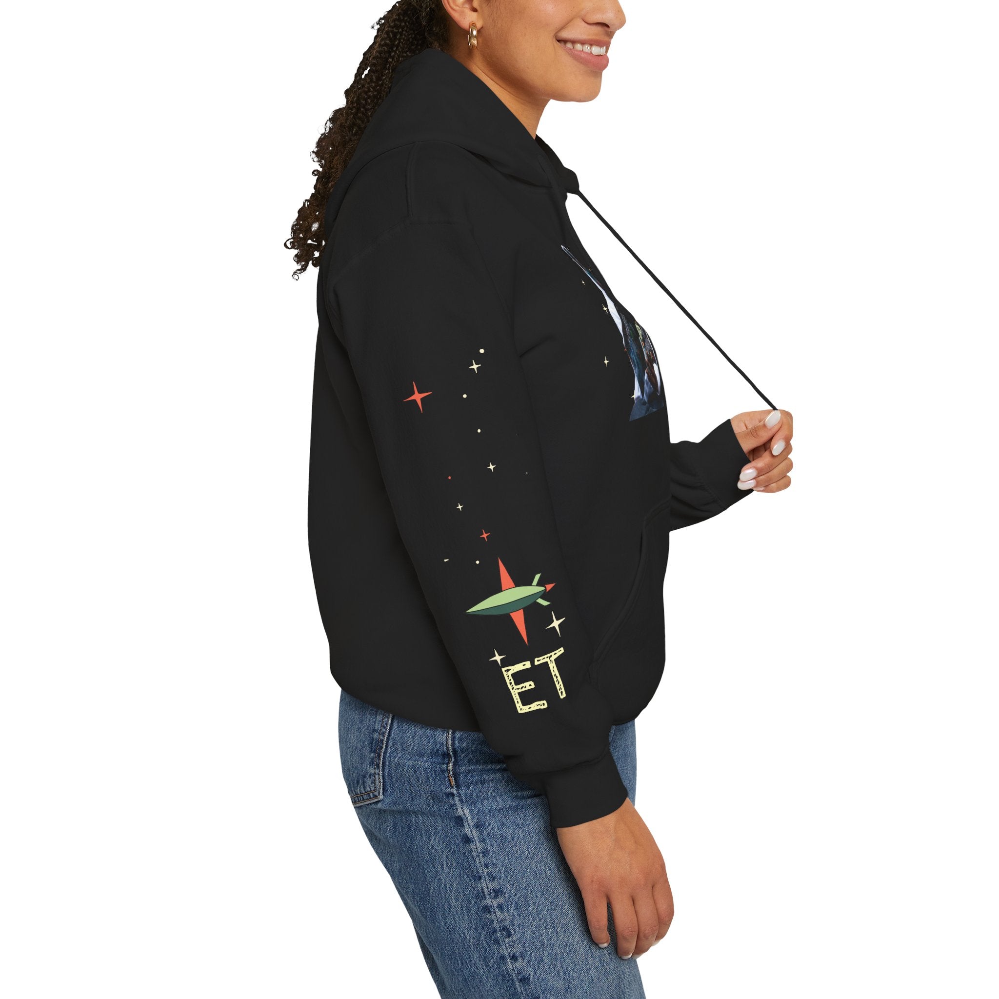 Extra Terrestrial Trader Crypto Hoodie — Crypt Apparel Graphic Sweatshirt