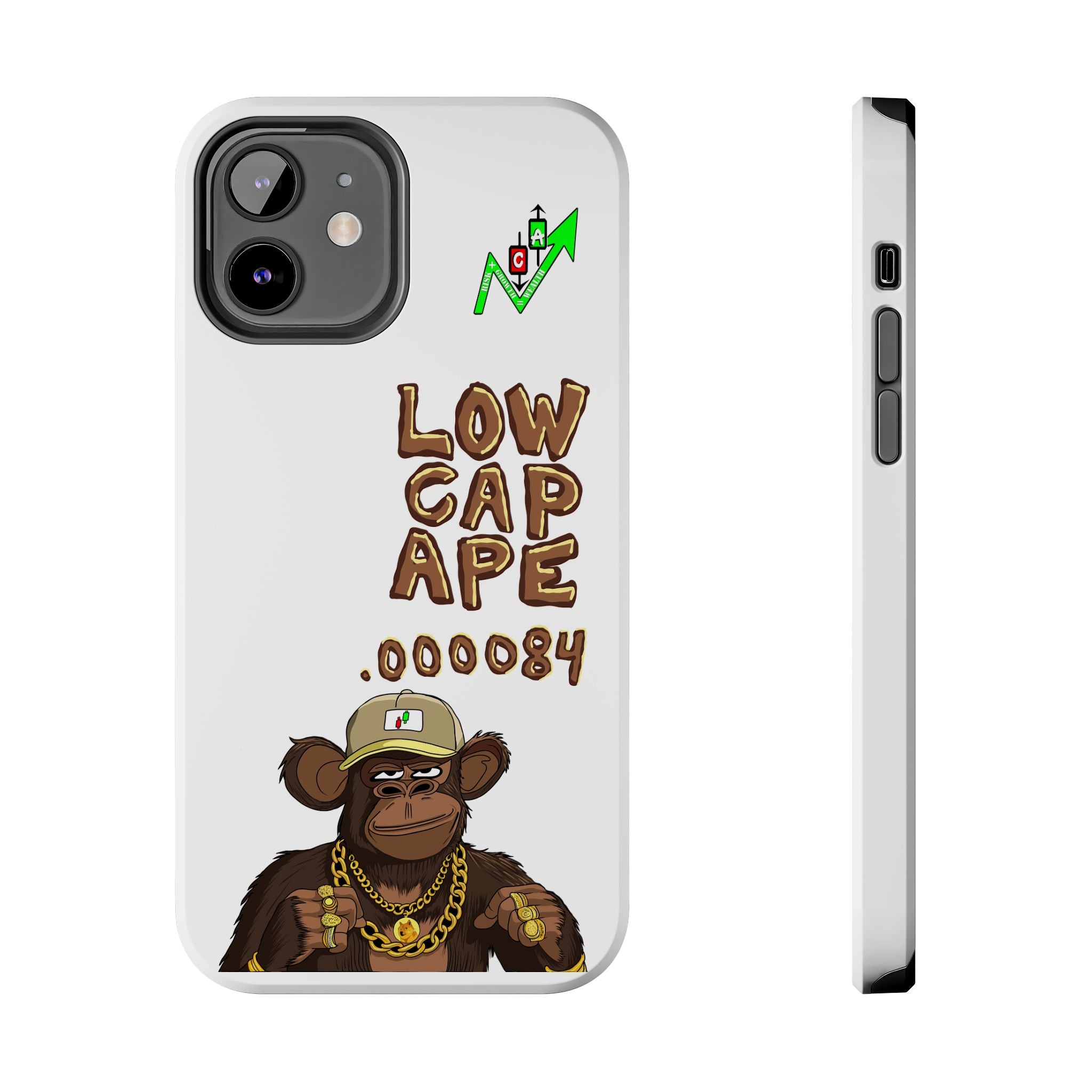 Low Cap Ape Phone Case — Crypto Ape Tough Phone Cover