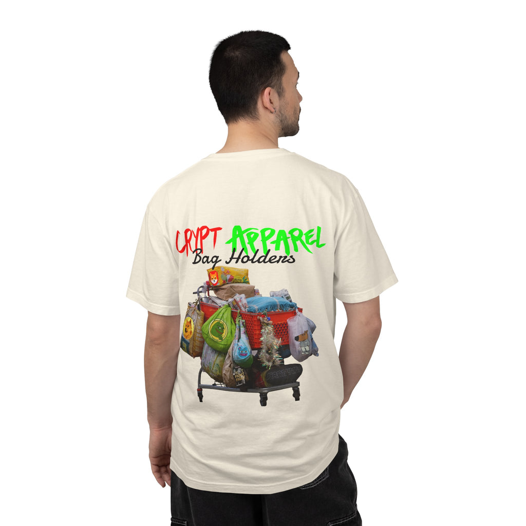 Bag Holders Crypto T-Shirt — 'Crypt Apparel' Graphic Tee