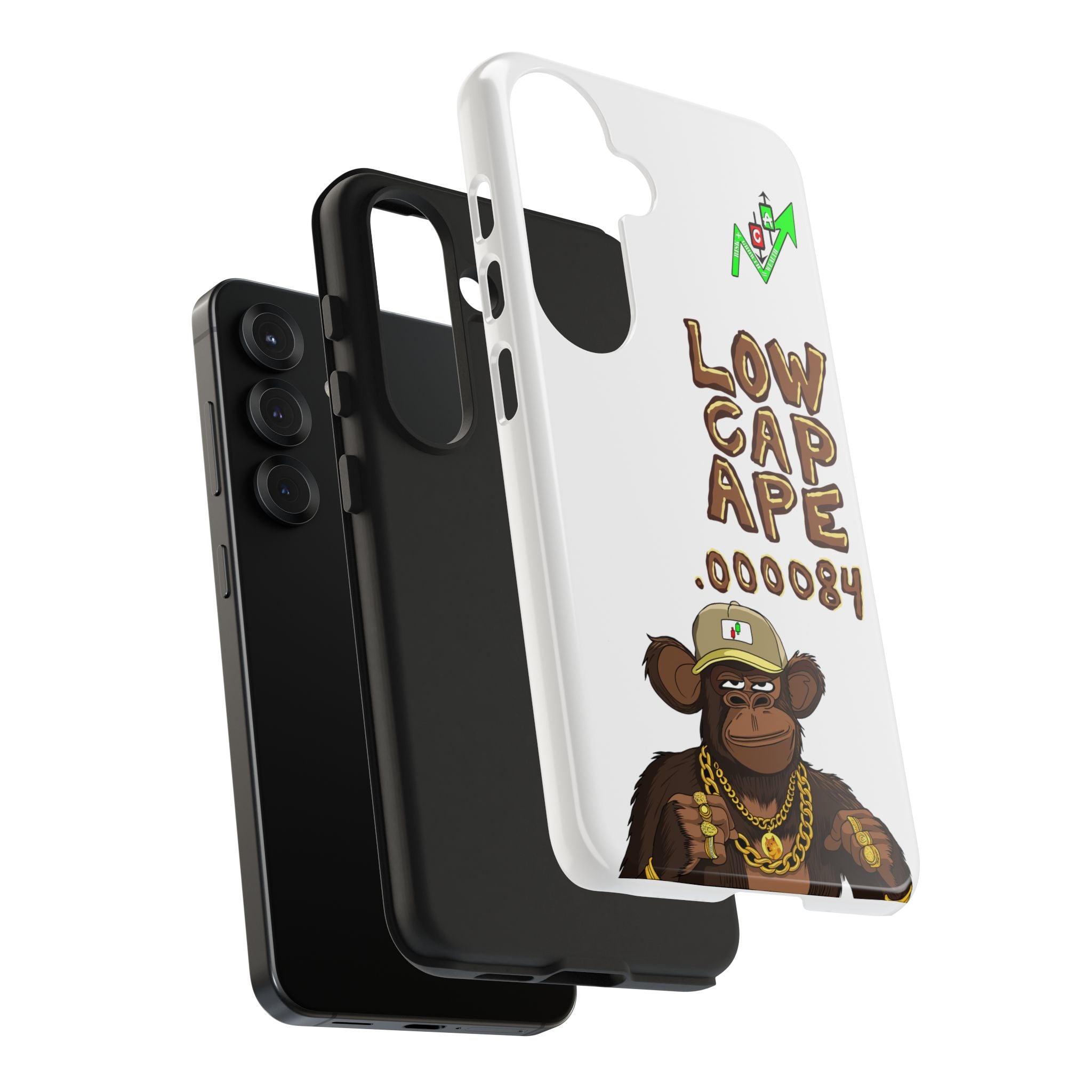 Low Cap Ape Phone Case — Crypto Ape Tough Phone Cover