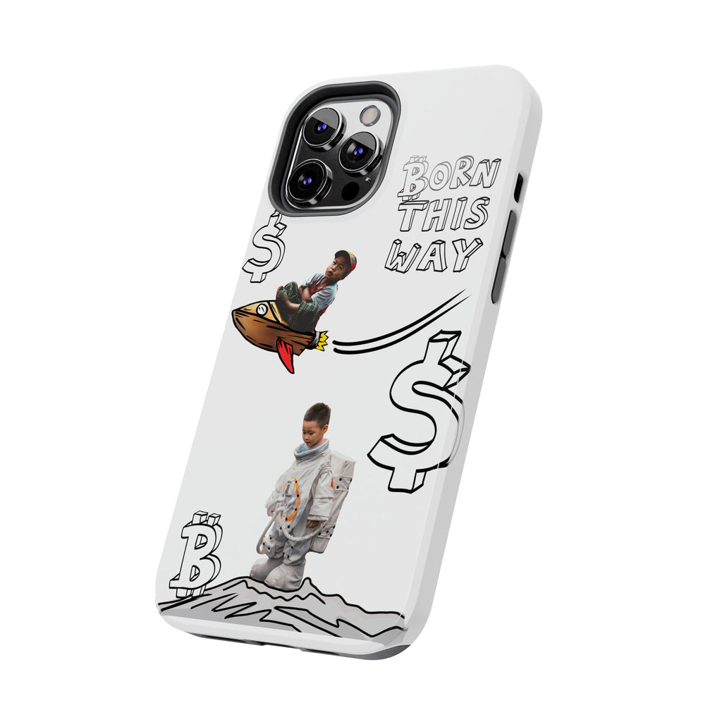 Born This Way Phone Case — "Crypt Apparel" Crypto Protective Case