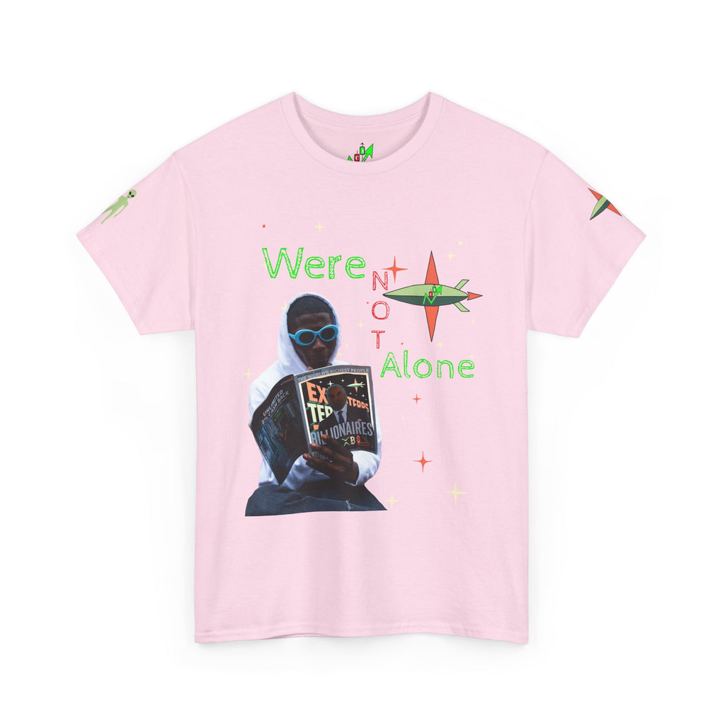 Extra Terrestrial Traders Crypto Graphic Tee — Retro Alien Poster Shirt