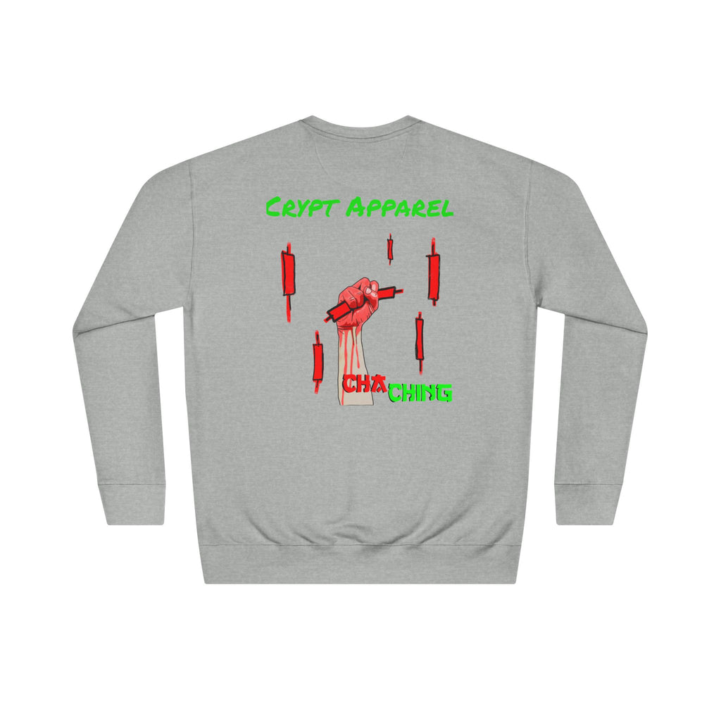 Catching Daggers Crewneck Sweatshirt — Crypt Apparel Cha-Ching Design