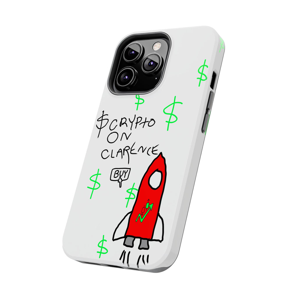 Crypto On Clarence Phone Case — Crypt Apparel Degen Design