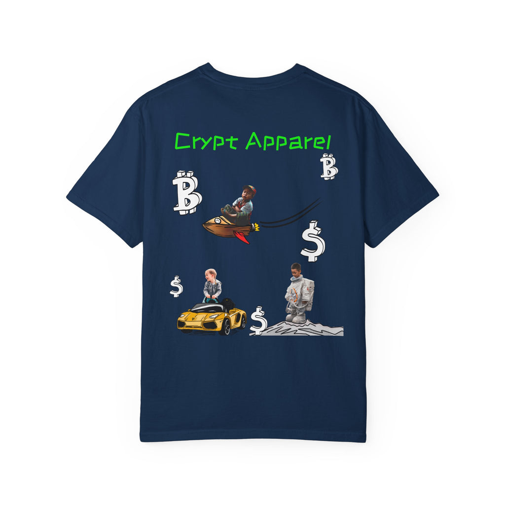 Born This Way Bitcoin inspired Crypto graphic tee | Crypt Apparel