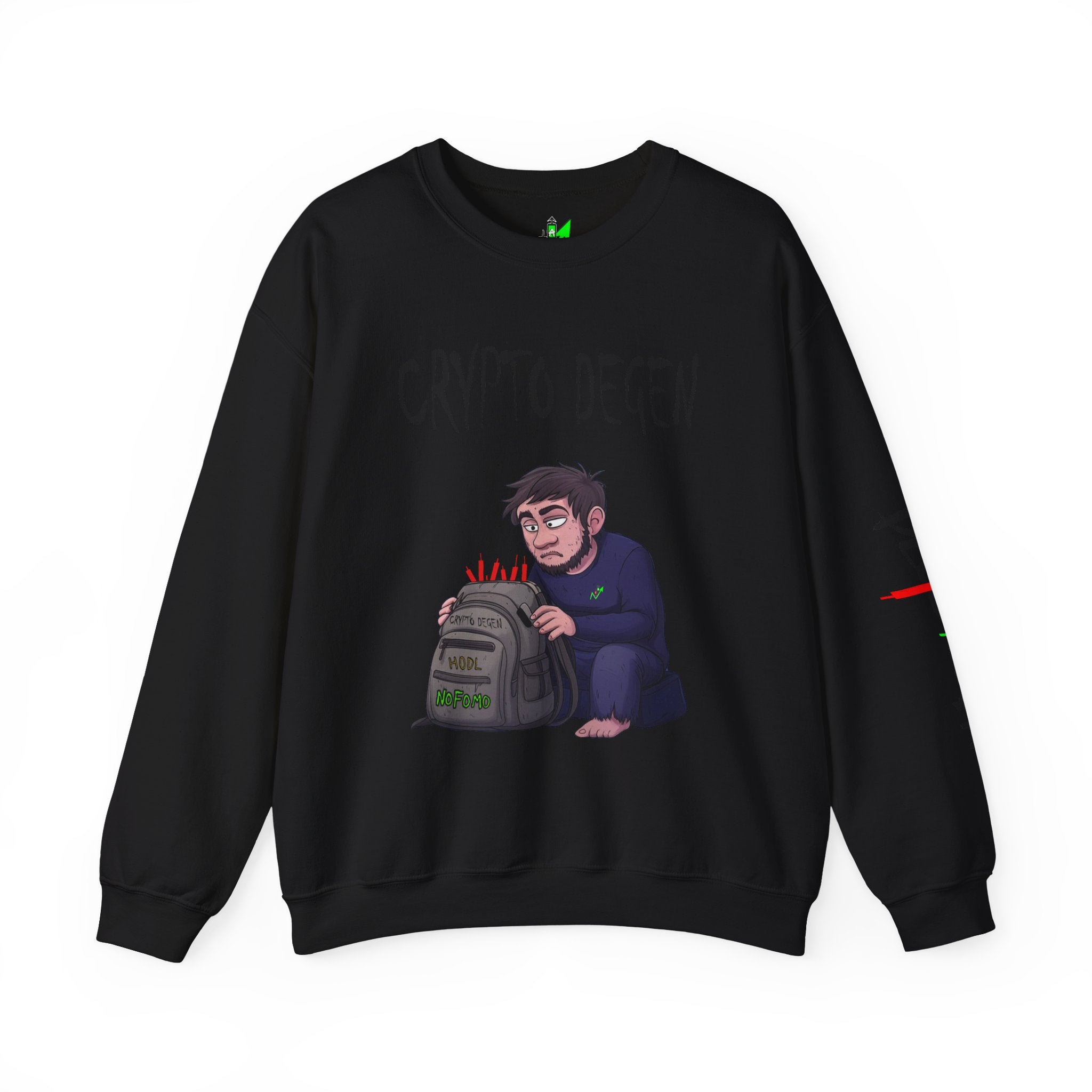 Crypto Degen Crewneck | Crypt Apparel