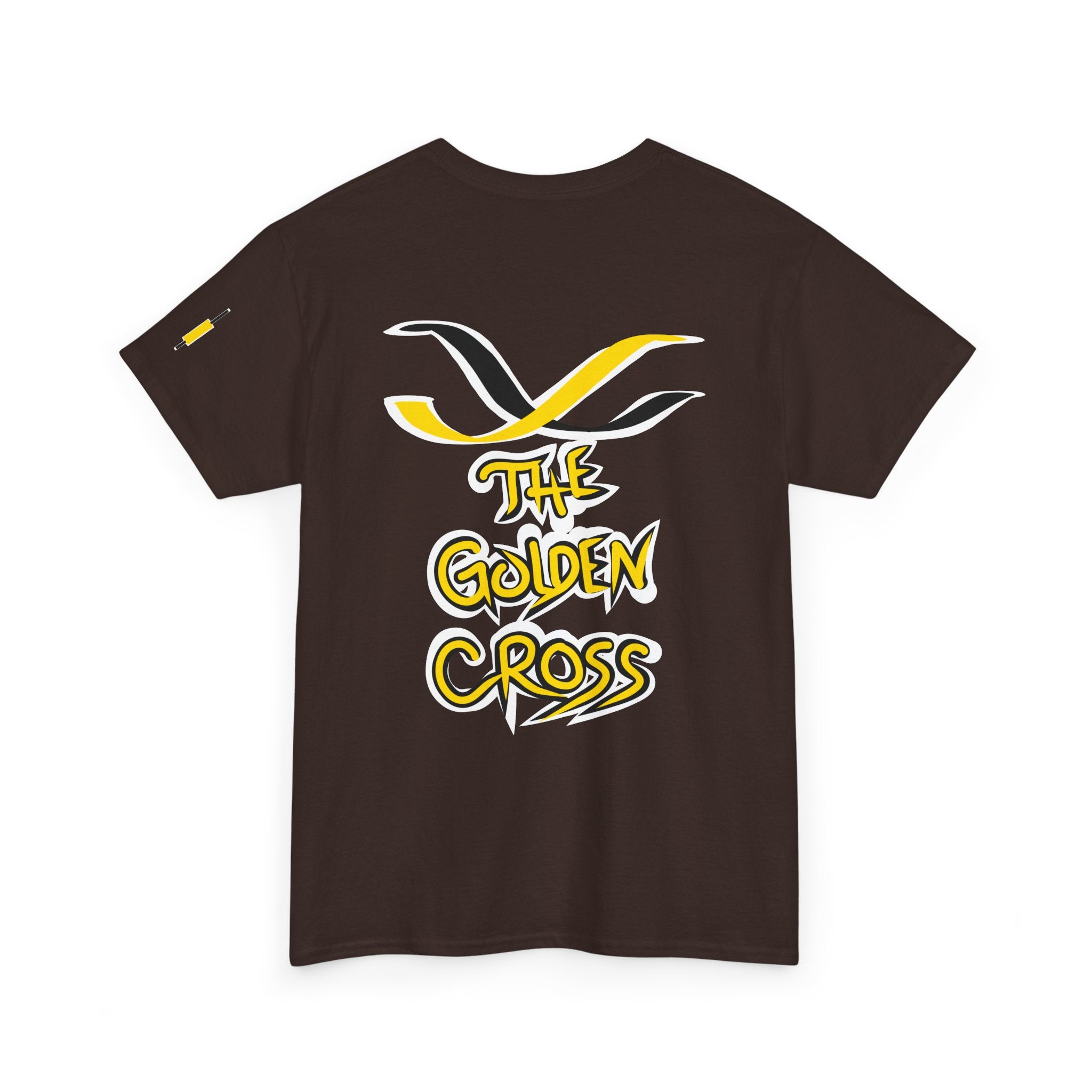 Golden Cross Bull Market Tee — "Crypt Apparel" Crypto Trading Stock Trading T-Shirt