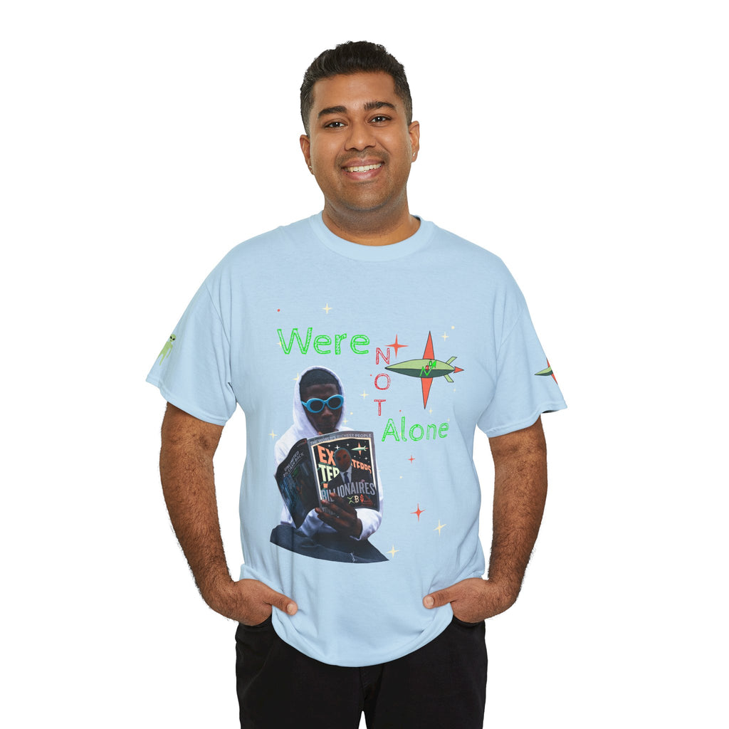 Extra Terrestrial Traders Crypto Graphic Tee — Retro Alien Poster Shirt