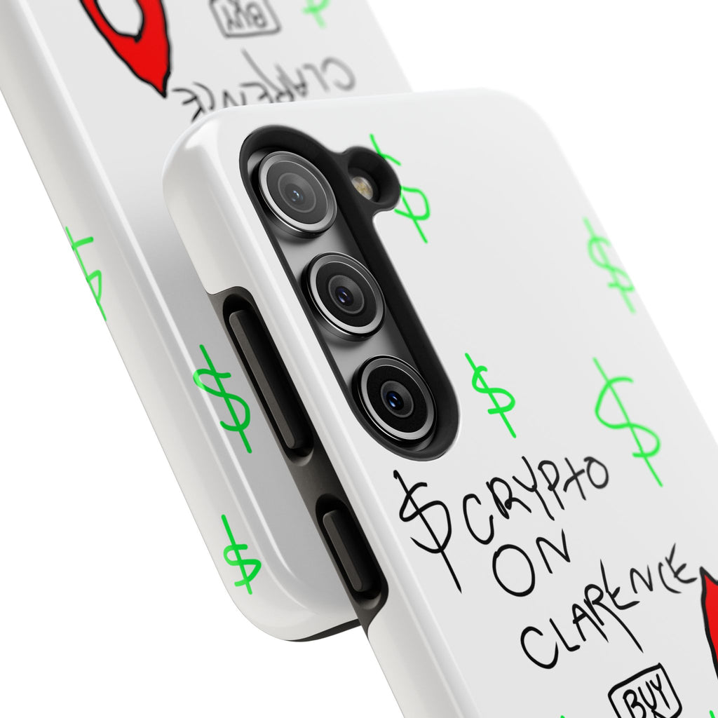 Crypto On Clarence Phone Case — Crypt Apparel Degen Design